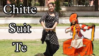 Chitte suit te | Geeta Gaildar | Bhangra | Punjabi Dance | Komal Agarwal | Dance And Drill
