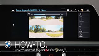 How-to: Using the BMW Drive Recorder with Operating System 7