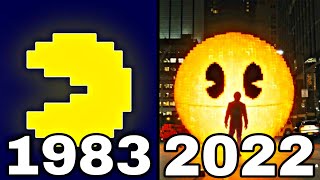 Evolution of PACMAN in Cartoons & Movies 1983 To 2022 / All PACMAN