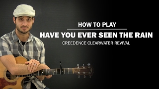 Have You Ever Seen The Rain (Creedence Clearwater Revival) | How To Play | Beginner Guitar Lesson