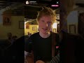 Ed Sheeran - Tik Tok live concert  (part 2)