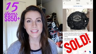 What Sold on eBay | $850 in Sales from 15 Items! | Brands to Buy to Resell on Ebay