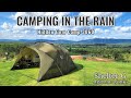 Minimal works shelter g, camping spot, beautiful mountain view, Hidden gem Camp |Camping in the rain