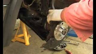 VW Golf Mk2 Brake conversion 239mm to 256mm.  First edit! 8v to 16v