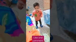 Ditya siwach ||Cute baby dance first time #shorts #shortvideo #youtubeshorts