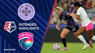 Racing Louisville FC vs. San Diego Wave FC: Extended Highlights | NWSL | CBS Sports Attacking Third