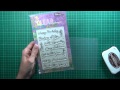 Scrapbook Boutique Tutorial - Tim Holtz Embossing Diffusers