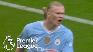 Erling Haaland scores fourth goal v. Wolves with incredible finish | Premier League | NBC Sports