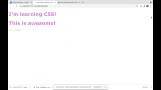 How To Change Font Size | Intro To Web Technologies (HTML, CSS, JavaScript)