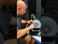 Master Sharpener at work on tormek T8