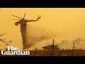 Australian firefighters battle multiple blazes