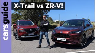 Nissan X-Trail e-Power vs Honda ZR-V e:HEV 2024 comparison review: Which hybrid family SUV is best?