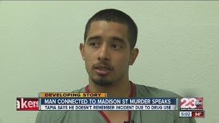 Murder suspect speaks after Wednesday's shooting