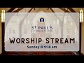 St. Paul's Lutheran Sunday Worship Service - April 7, 2024