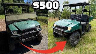 Bought an UTV That ‘Only Needed a Clutch’… Total Disaster