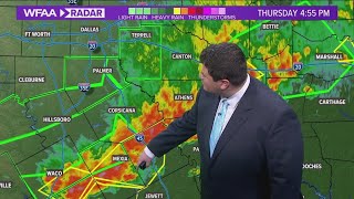 FORECAST: Tracking severe weather in Dallas on Thursday