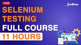 Selenium Tutorial For Beginners | Learn Selenium | Selenium Automation Testing | Intellipaat