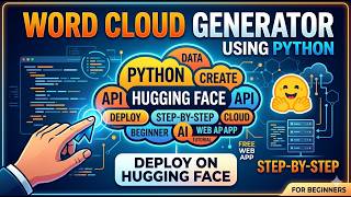How to Create a Word Cloud Generator Using Python | Deploy on Hugging Face (Step-by-Step)