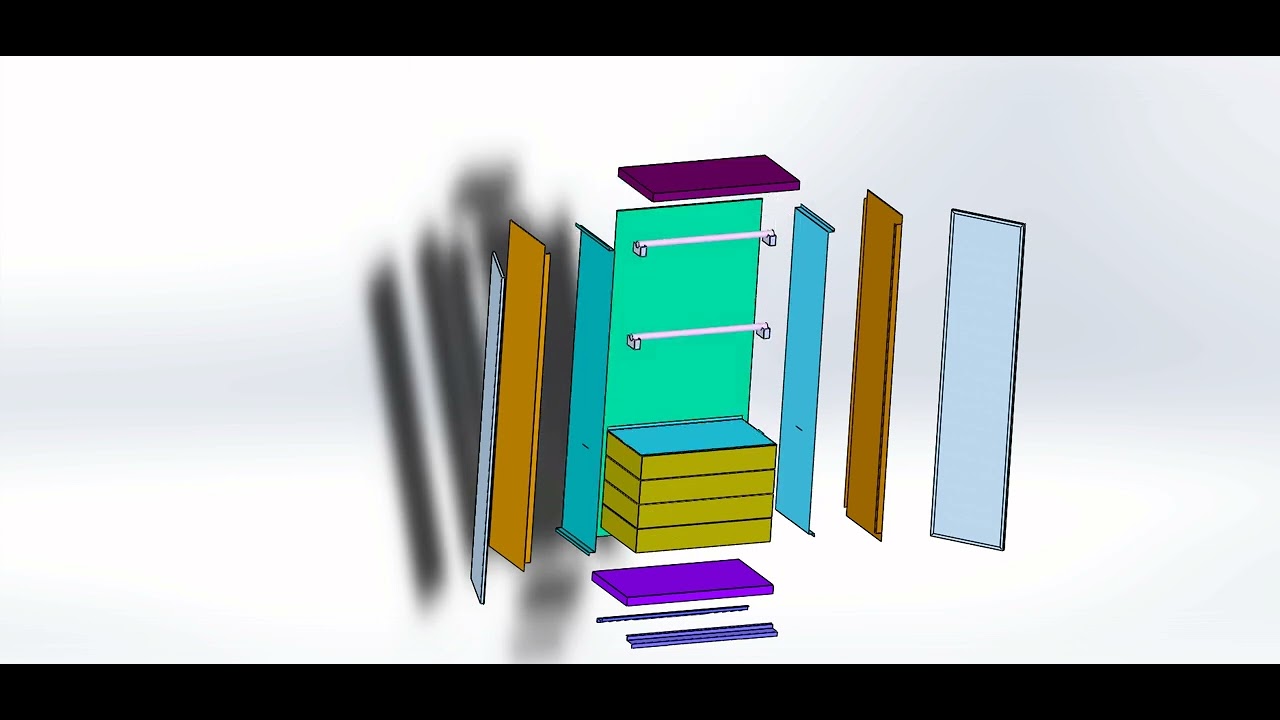 Cabinet Design | SolidWorks - YouTube