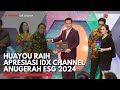 Huayou Raih Apresiasi IDX Channel Anugerah ESG 2024 | IDX CHANNEL