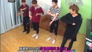 Crazy MBLAQ's michael jackson game (sesame player E08)