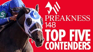 WHO WILL WIN THE 2023 PREAKNESS STAKES?  FINAL TOP 5 CONTENDERS PREAKNESS 148 AT PIMLICO RACE COURSE