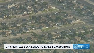 Tens of thousands evacuated after chemical leak at aerospace facility