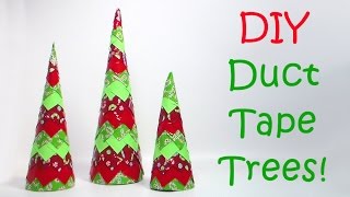 DIY Duct Tape Trees!