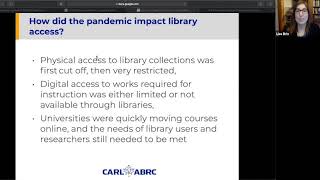 "Libraries & COVID-19: How libraries are working to optimize digital access during a pandemic"