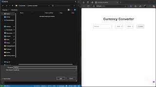 Build a Simple Currency Converter with HTML, CSS & JavaScript | Beginner Project