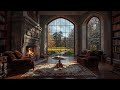 🏰 Scottish Manor Ambience (No Ads) Cozy Fireplace for Study & Sleep 🔥