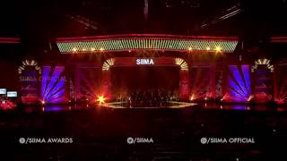 Awesome sayosha dance performance in siima siima2016