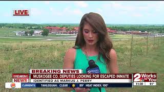 Escaped inmate in Muskogee County