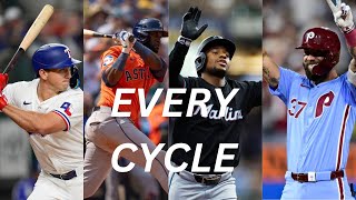 Every Cycle From The 2024 MLB Season