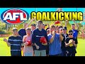 AFL GOAL KICKING CHALLENGE WITH SUBSCRIBERS!!