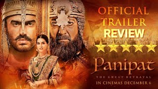 Panipat Official Trailer Review |Sanjay Dutt, Arjun Kapoor, Kriti Sanon | Ashutosh Gowariker | Dec 6