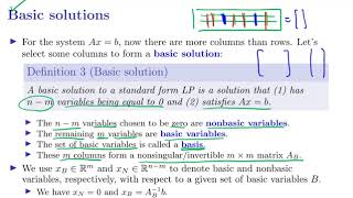 [OR2-Algorithms] lecture 2: Simplex Method #6 Basic solutions