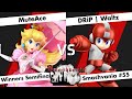 MuteAce (Peach) vs DRiP | Waltz (Mega Man) - WSF - Smashvania #55