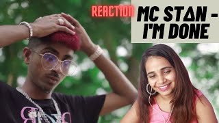 MC STΔN - I'M DONE (Official Music Video) REACTION !!!