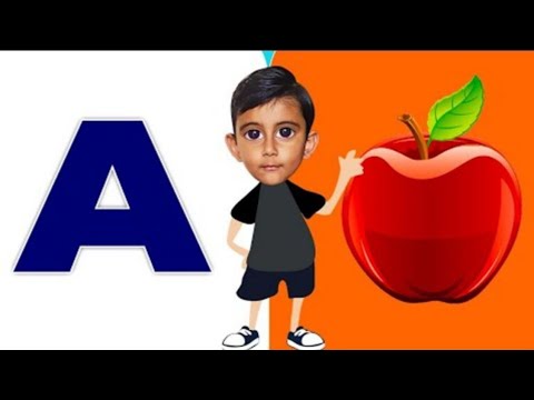 Alphabet Music A For Apple, B For Ball||#kidsspeech#Alphabetkids# ...