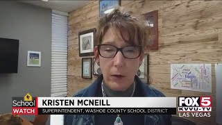 Washoe County School Superintendent recounts the district's lessons learned from having in-person