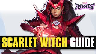Marvel Rivals - Scarlet Witch Guide | Real Matches, Skills, Abilities, Tips