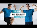 30 Min Intense HIIT Workout For Fat Burn & Cardio - Full Body, No Equipment, No Repeats