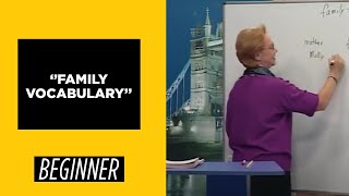 Beginner Level - Family Vocabulary | English For You