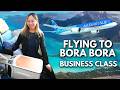 Business Class to Bora Bora 🌺 Air Tahiti Nui: The Most Exotic 787 Dreamliner ✈️ LAX to PPT