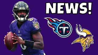 🚨 Lamar Jackson To The Minnesota Vikings Or Tennessee Titans? | NFL Trade Rumors 2023 - NFL Rumors