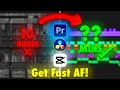 Master Speed Editing in Just 2 Minutes For 2025