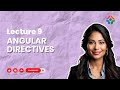 Lecture 9: Directives in Angular: Simplifying DOM Manipulation