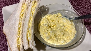 Egg Mayo Sandwich | How to make | #Palaman sa tinapay