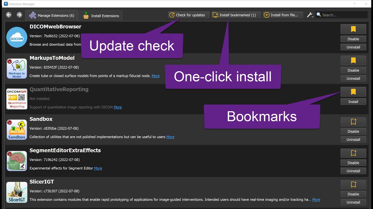 3D Slicer Extensions Manager Redesigned - YouTube